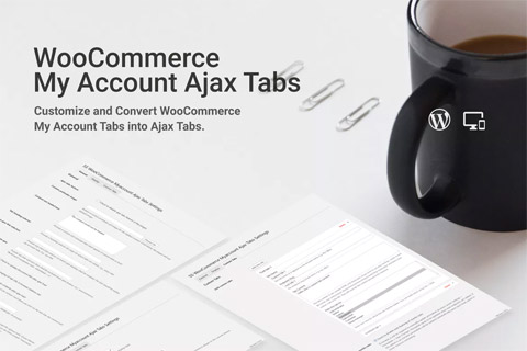 WordPress plugin CodeCanyon WooCommerce Myaccount Ajax Tabs