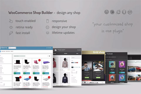 WordPress plugin CodeCanyon WooCommerce Shop Page Builder