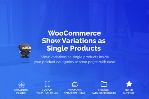 WordPress plugin CodeCanyon WooCommerce Variations as Single Products