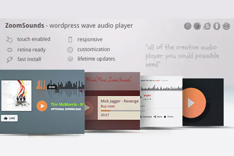 WordPress plugin CodeCanyon ZoomSounds