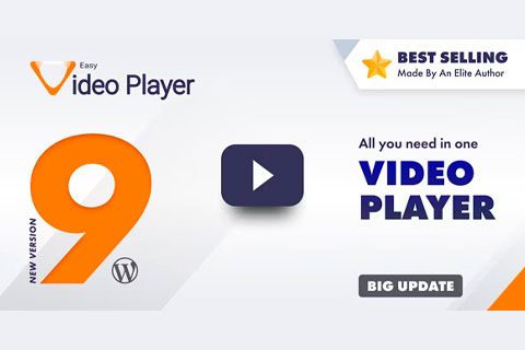 WordPress plugin CodeCanyon Easy Video Player