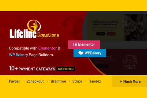 WordPress plugin CodeCanyon Lifeline Donations