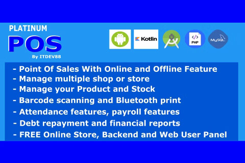 WordPress plugin CodeCanyon Platinum Point Of Sales