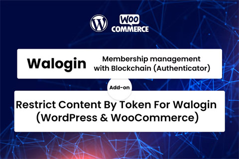 WordPress plugin CodeCanyon Restrict Content By Token For Walogin