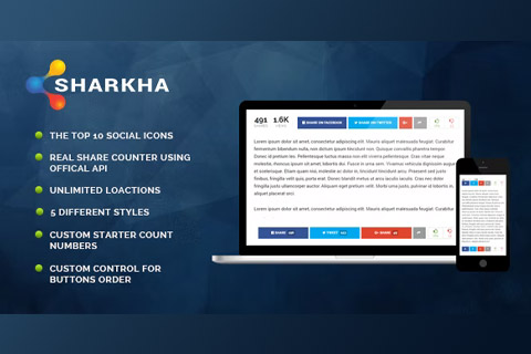 WordPress plugin CodeCanyon Sharkha