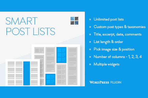 WordPress plugin CodeCanyon Smart Post Lists