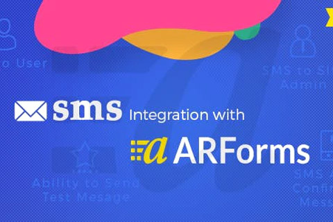 WordPress plugin CodeCanyon SMS with ARForms