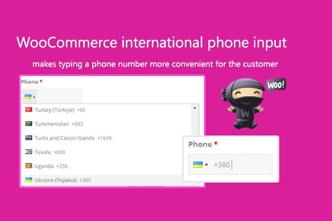 WordPress plugin CodeCanyon WooCommerce International Phone Input