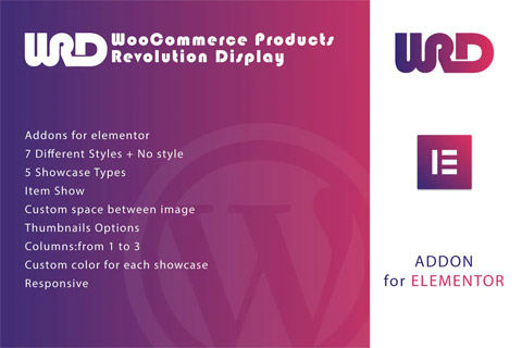 WordPress plugin CodeCanyon Woocommerce Products Revolution Display