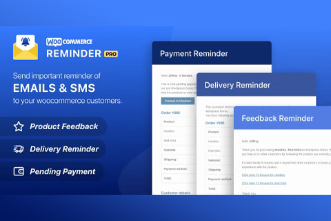 WordPress plugin CodeCanyon WooCommerce Reminder Emails
