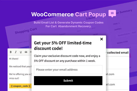 WordPress plugin CodeCanyon WooCommerce Cart Popup