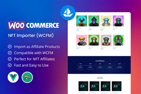 WordPress plugin CodeCanyon WooCommerce NFT Importer