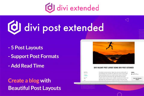 WordPress plugin Divi Post Extended