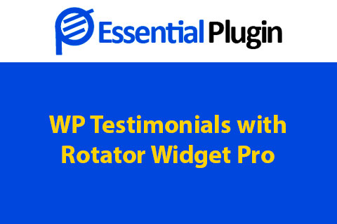 WordPress plugin WP Testimonials with Rotator Widget Pro