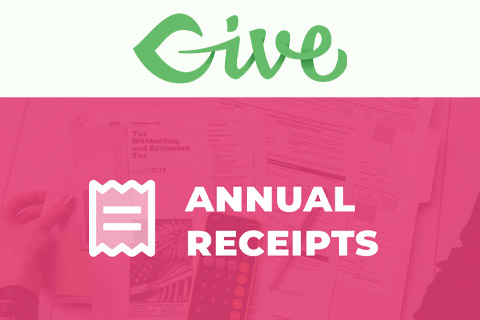 WordPress plugin Give Annual Receipts