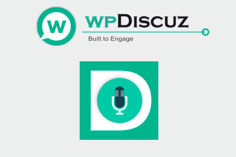 WordPress plugin wpDiscuz Voice Commenting