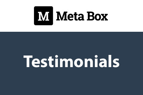 Meta Box Testimonials