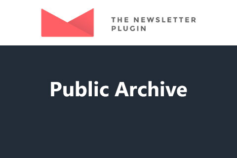 WordPress plugin Newsletter Public Archive