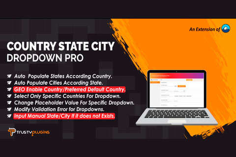 WordPress plugin Country State City Dropdown Pro