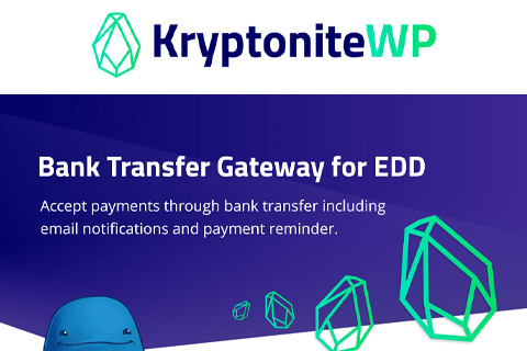 WordPress plugin Easy Digital Downloads Bank Transfer Gateway