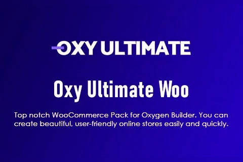 WordPress plugin Oxy Ultimate Woo