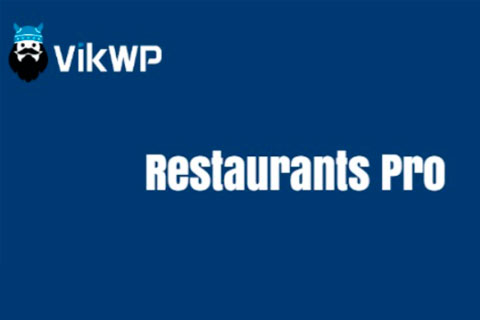 WordPress plugin Vik Restaurants Pro