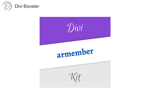 WordPress plugin Divi ARMember Kit