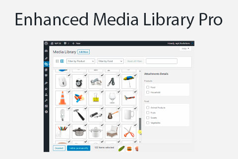 WordPress plugin Enhanced Media Library Pro