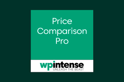 WordPress plugin Price Comparison Pro