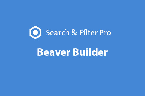 WordPress plugin Search & Filter Pro Beaver Builder