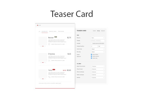 WordPress plugin YOOtheme Teaser Card