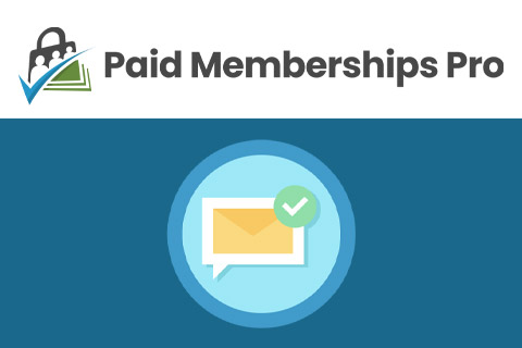 WordPress plugin Paid Memberships Pro Email Confirmation