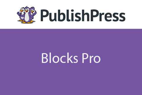 WordPress plugin PublishPress Blocks Pro