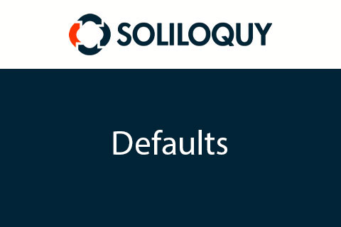 WordPress plugin Soliloquy Defaults