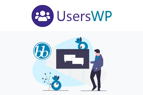 WordPress plugin UsersWP bbPress Custom User Profiles