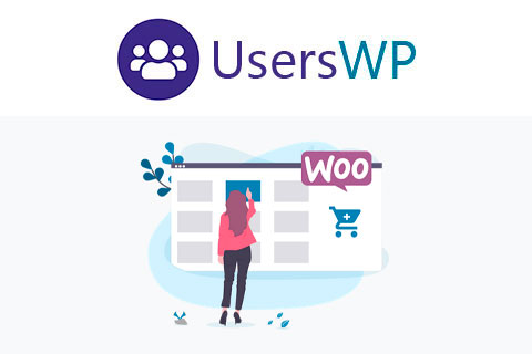 WordPress plugin UsersWP Enhanced WooCommerce user profiles