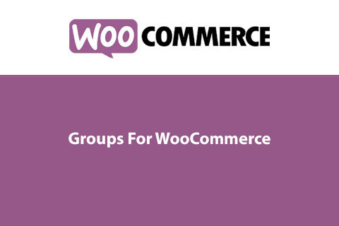 WordPress plugin Groups For WooCommerce