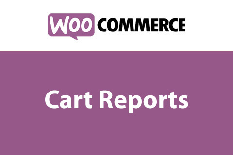 WordPress plugin WooCommerce Cart Reports