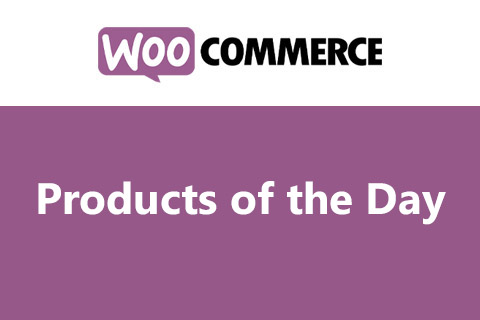 WordPress plugin WooCommerce Products of the Day