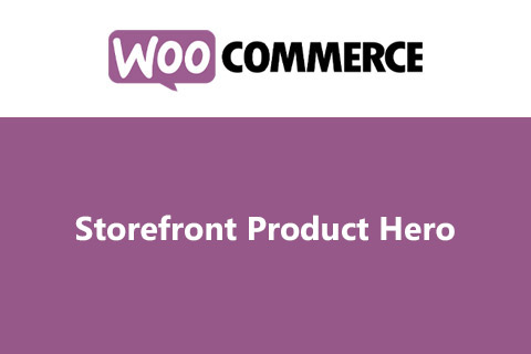 WordPress plugin WooCommerce Storefront Product Hero