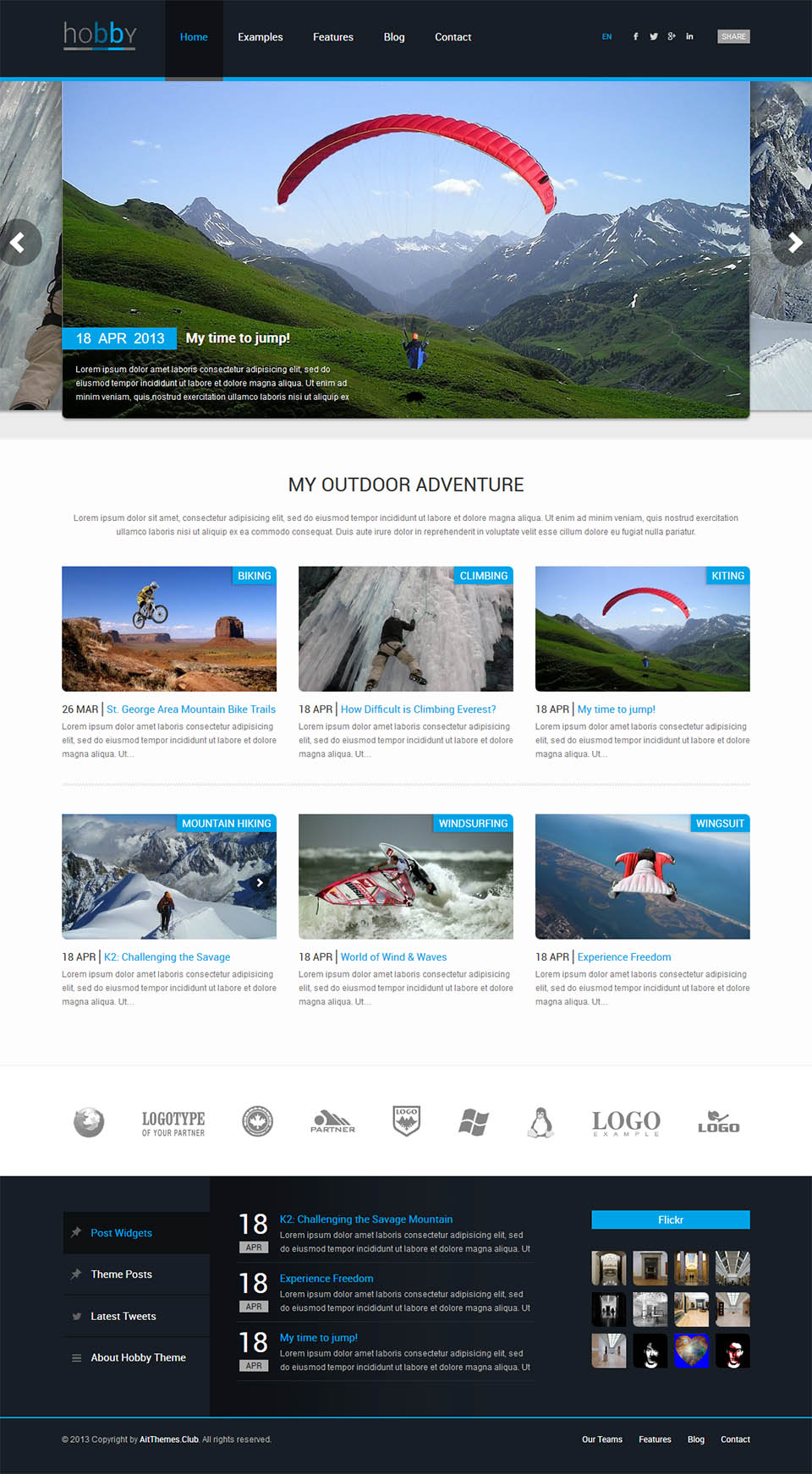 WordPress template AitThemes Hobby