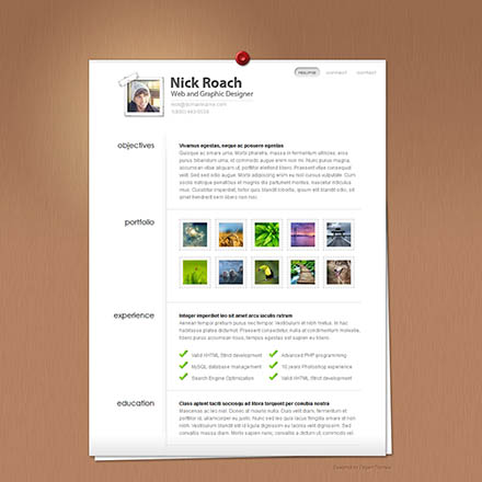 ElegantThemes MyResume