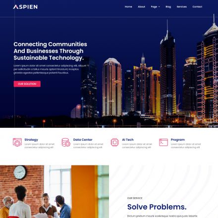 ThemeForest Aspien