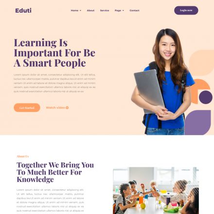 ThemeForest Eduti