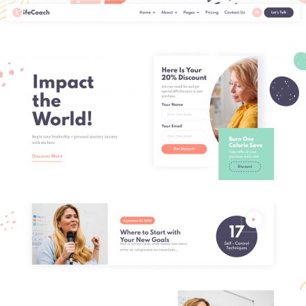 ThemeForest LifeCoach