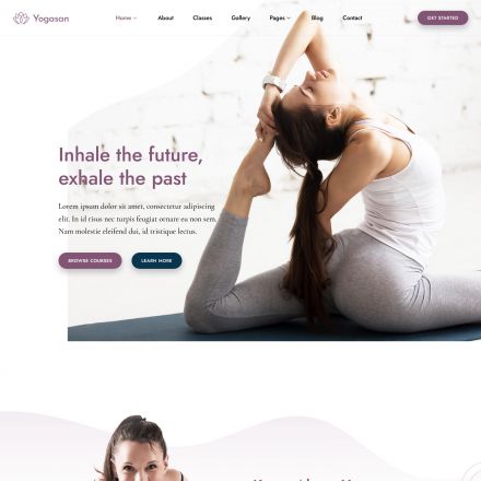 ThemeForest Yogasan