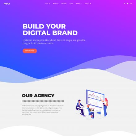 ThemeForest Adra