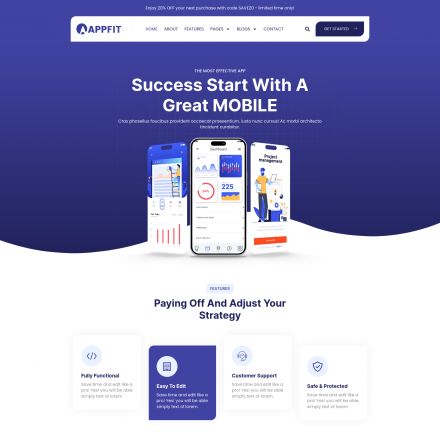 ThemeForest Appfit