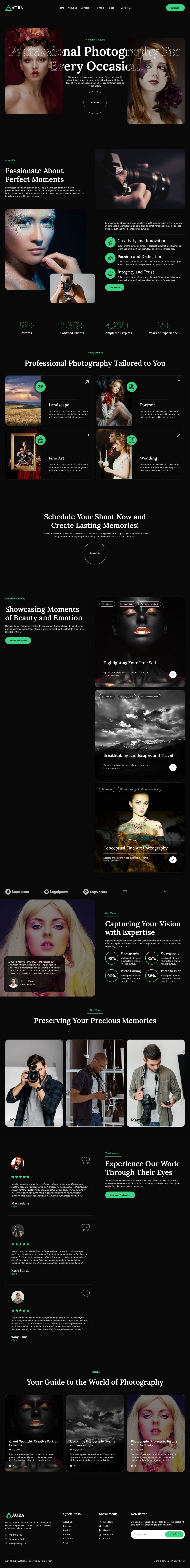 WordPress template ThemeForest Aura