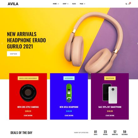 ThemeForest Avila